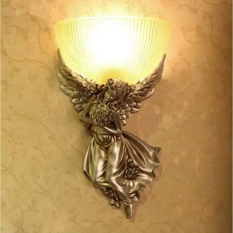 European Living Room TV Background Wall Lamp Creative LED Bedroom Bedside Corridor Aisle Small Angel Lights
European Living Room TV Background Wall Lamp Creative LED Bedroom Bedside Corridor Aisle Small Angel Lights