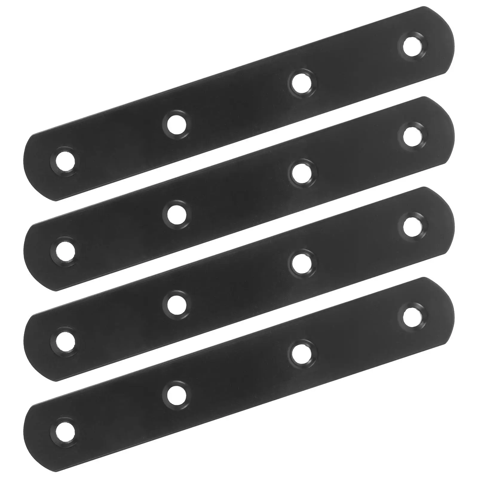4pcs Straight Brackets 10 Inch 250mm Black Connectors for Wood Fence Bookshelf Cabinet Repair Mending Plates Metal Strips
4pcs Straight Brackets 10 Inch 250mm Black Connectors for Wood Fence Bookshelf Cabinet Repair Mending Plates Metal Strips