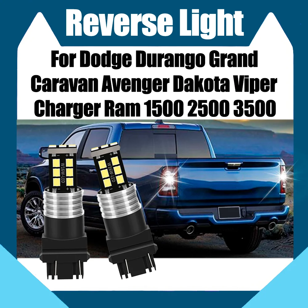 2X 6000K Canbus Reverse Light T25 3157 P27/7W For Dodge Durango Grand Caravan Avenger Dakota Viper Charger Ram 1500 2500 3500
2X 6000K Canbus Reverse Light T25 3157 P27/7W For Dodge Durango Grand Caravan Avenger Dakota Viper Charger Ram 1500 2500 3500