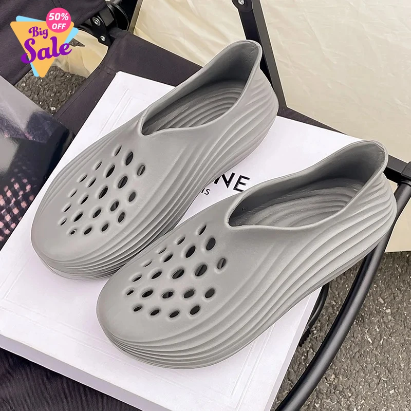 Men Sandals Women Unisex Couple Style Outside Street Beach Style Breathable EVA Soft Light Non-slip Summer Modern Shoes Slip-on
Men Sandals Women Unisex Couple Style Outside Street Beach Style Breathable EVA Soft Light Non-slip Summer Modern Shoes Slip-on