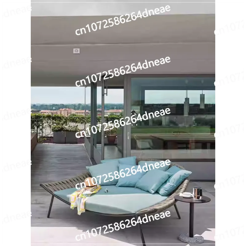 Открытый отдых на балконе, круглая кровать, бассейн, вилла, сад, шезлонг, терраса, дизайнерская креативная кровать для отдыха на открытом воздухе
Открытый отдых на балконе, круглая кровать, бассейн, вилла, сад, шезлонг, терраса, дизайнерская креативная кровать для отдыха на открытом воздухе