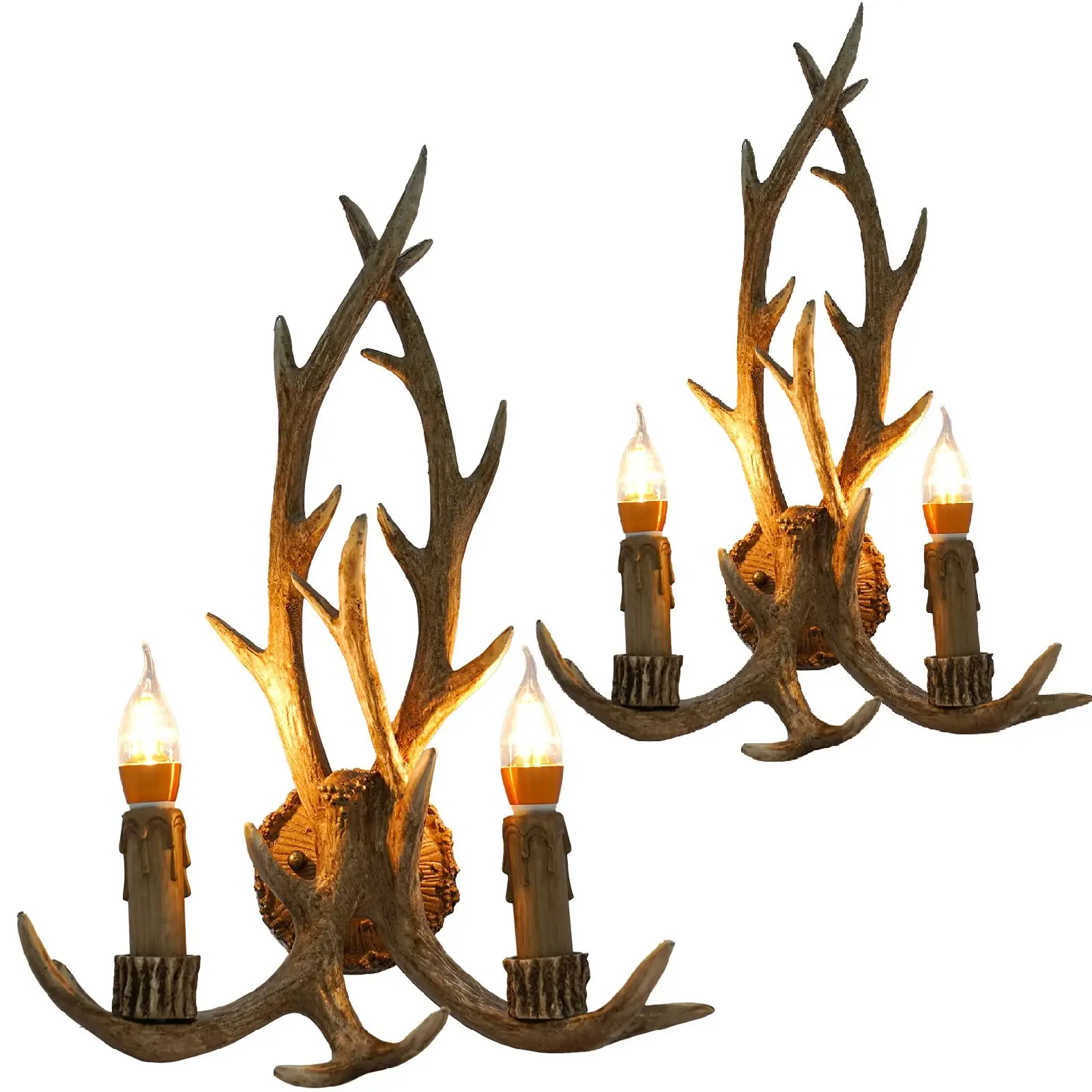 LED Wall Light with Decorative Deer Design, Resin and Iron Build, Soft Warm Glow for Cozy Home Atmosphere and Stylish Décor
LED Wall Light with Decorative Deer Design, Resin and Iron Build, Soft Warm Glow for Cozy Home Atmosphere and Stylish Décor