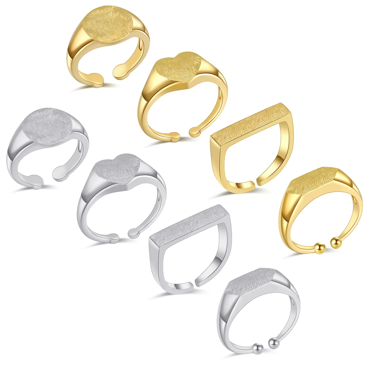 Vintage Rings Stranger Things Stainless Steel Heart Shaped Classical Simple Plain Signet Style Wedding Promise Anniversary Ring
Vintage Rings Stranger Things Stainless Steel Heart Shaped Classical Simple Plain Signet Style Wedding Promise Anniversary Ring