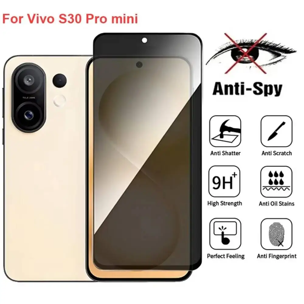 Vivo S30 V2465A Anti Spy Privacy Tempered Glass Screen Protector Compatible For Vivos30 Pro Mini Phone Film
Vivo S30 V2465A Anti Spy Privacy Tempered Glass Screen Protector Compatible For Vivos30 Pro Mini Phone Film