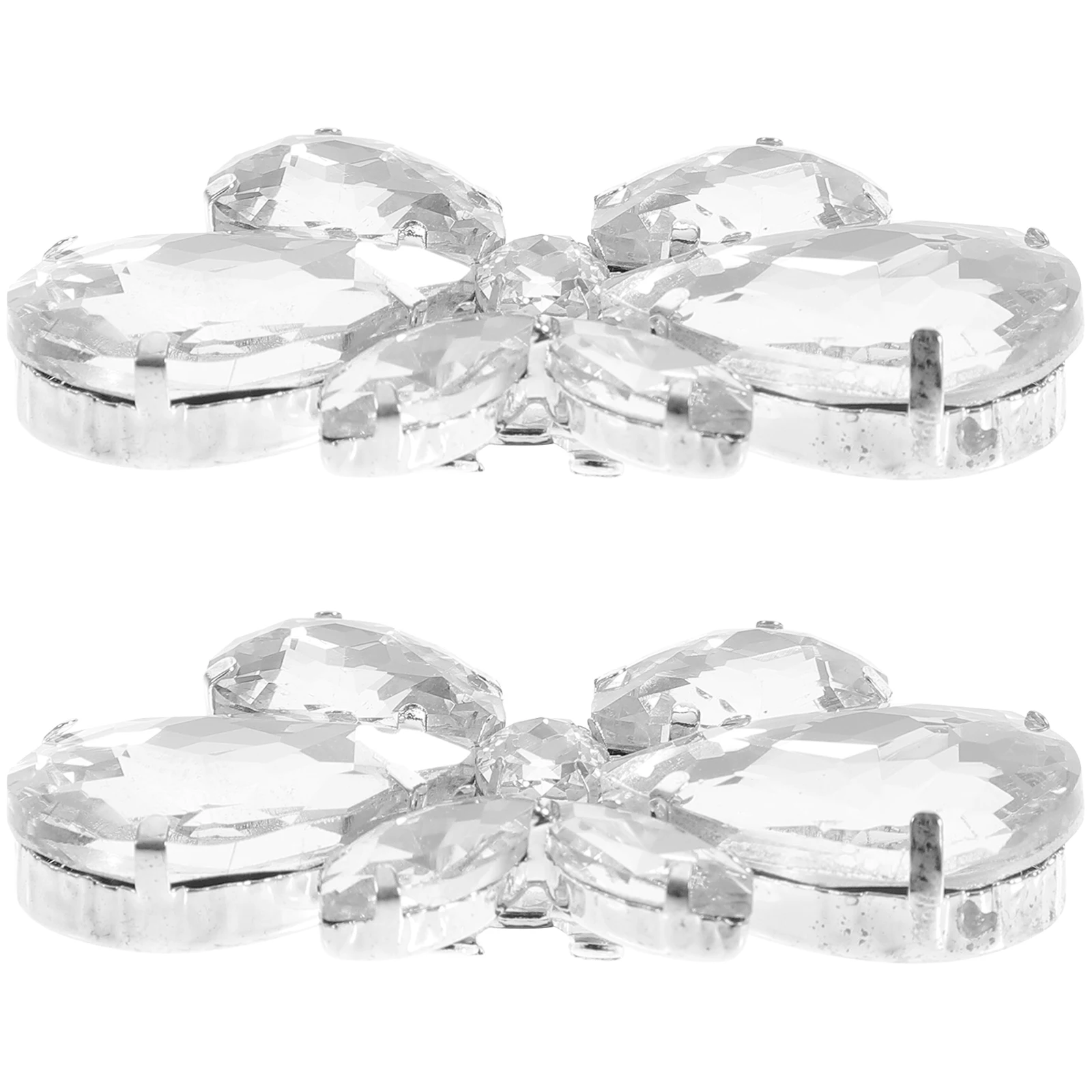 2 Pcs Wedding Shoe Clips Decorative Rhinestone Metal Buckle Flat Heels Accessories Bride Shoe Jewelry Elegant Charm
2 Pcs Wedding Shoe Clips Decorative Rhinestone Metal Buckle Flat Heels Accessories Bride Shoe Jewelry Elegant Charm