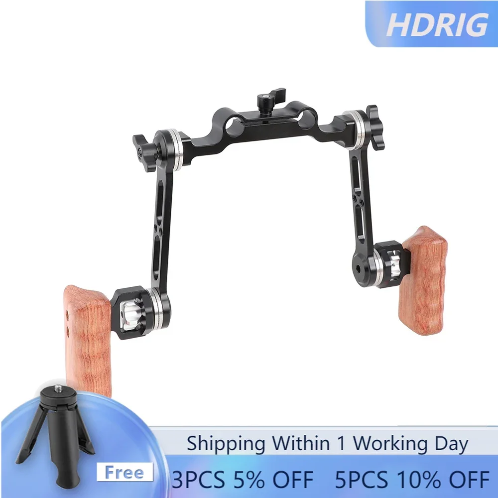 Наплечное крепление HDRIG для DLSR-камеры, регулируемая розетка, удлинитель, деревянная рукоятка, пара с 15-миллиметровым зажимом
Наплечное крепление HDRIG для DLSR-камеры, регулируемая розетка, удлинитель, деревянная рукоятка, пара с 15-миллиметровым зажимом