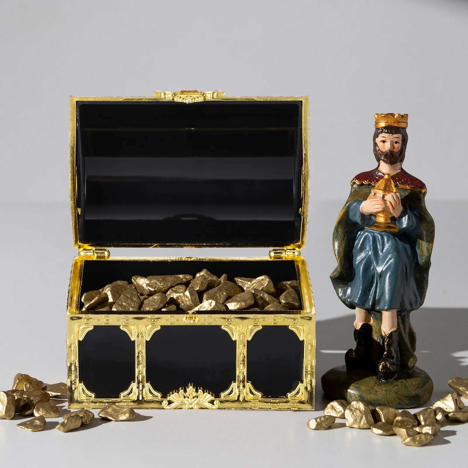 10-częściowy набор пиратских сундука, мини-пластиковая детская пиратская коробка, оптом для охоты за сокровищами, игровой класс, приз, маленькая награда
10-częściowy набор пиратских сундука, мини-пластиковая детская пиратская коробка, оптом для охоты за сокровищами, игровой класс, приз, маленькая награда