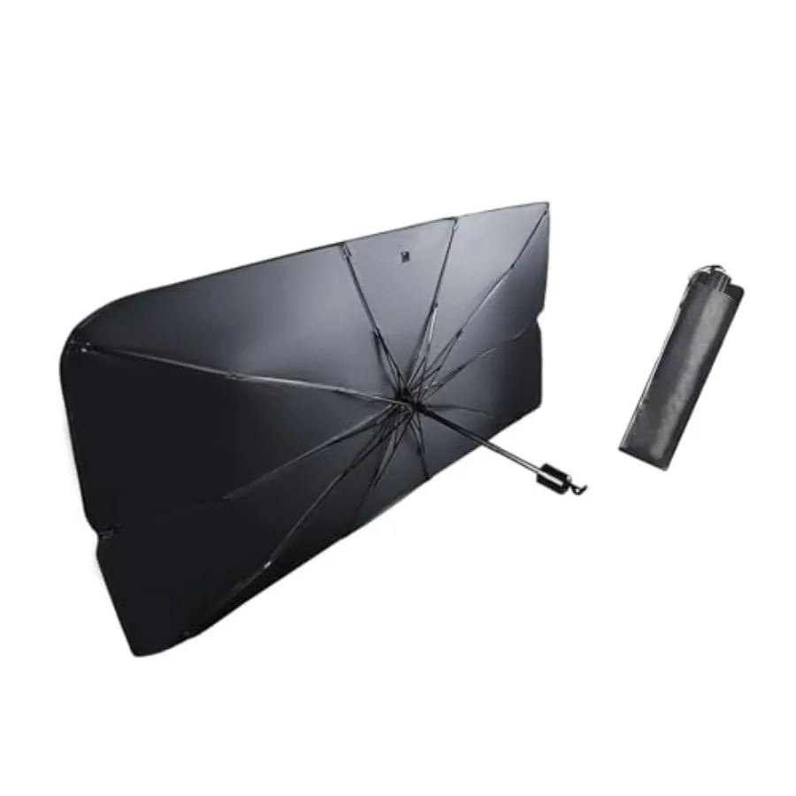 1 PC Windshield Sun Shade Umbrella, Sun Protection and Heat Insulation Front Windscreen Umbrella Sunshade, 54.3" x 29.5" Foldab
1 PC Windshield Sun Shade Umbrella, Sun Protection and Heat Insulation Front Windscreen Umbrella Sunshade, 54.3" x 29.5" Foldab