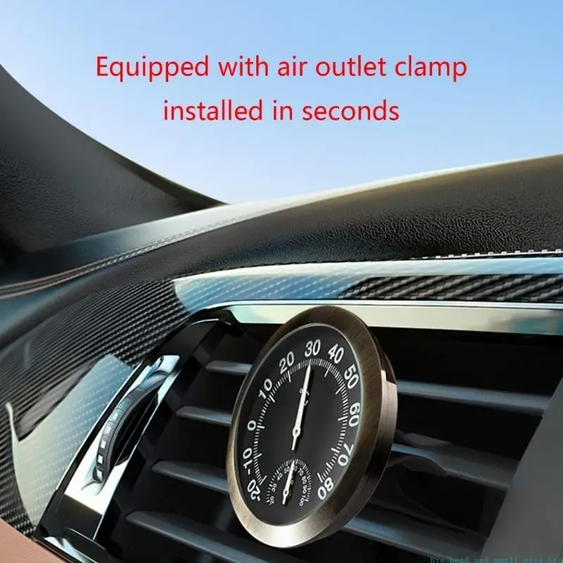 581C Portable Car Thermometer Hygrometer Luminous Car Thermometer with Humidity Meter
581C Portable Car Thermometer Hygrometer Luminous Car Thermometer with Humidity Meter