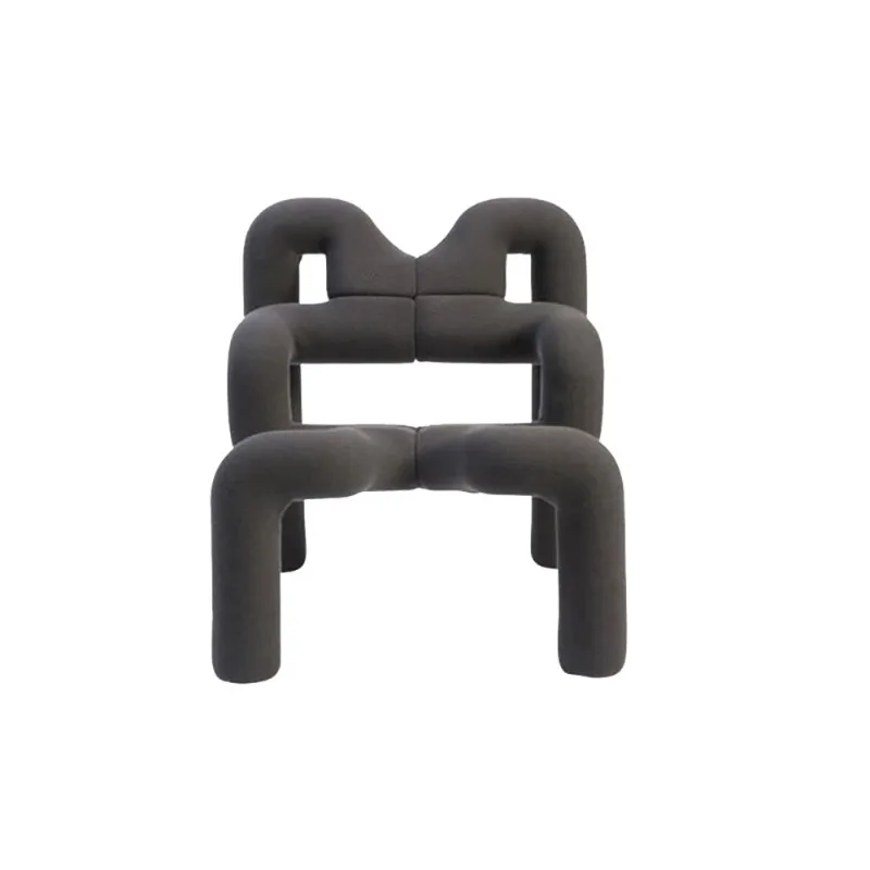 Nordic art minimalist single sofa chair creative designer spider chair metal water pipe special-shaped lazy pipe bending chair
Nordic art minimalist single sofa chair creative designer spider chair metal water pipe special-shaped lazy pipe bending chair