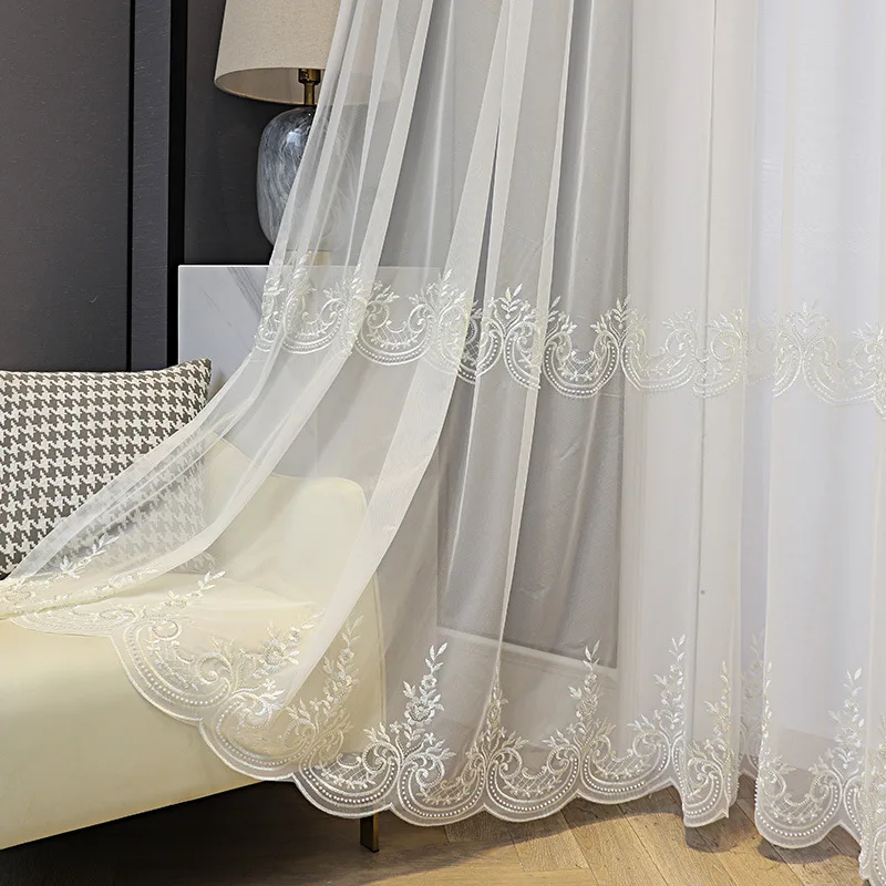 Light Luxury Beaded White Yarn Embroidered Window Screen Versatile Dining Room Living Room Balcony Light-transmitting Partition
Light Luxury Beaded White Yarn Embroidered Window Screen Versatile Dining Room Living Room Balcony Light-transmitting Partition