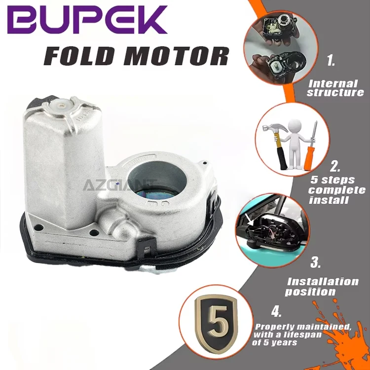 BUPEK Car Mirror Fold Control Unit For BMW X4 F26 X5 F15/F16 Z4 E89 Audi A6/S6 C8 Reinforced ABS Plastic Casing Auto Repair Part
BUPEK Car Mirror Fold Control Unit For BMW X4 F26 X5 F15/F16 Z4 E89 Audi A6/S6 C8 Reinforced ABS Plastic Casing Auto Repair Part