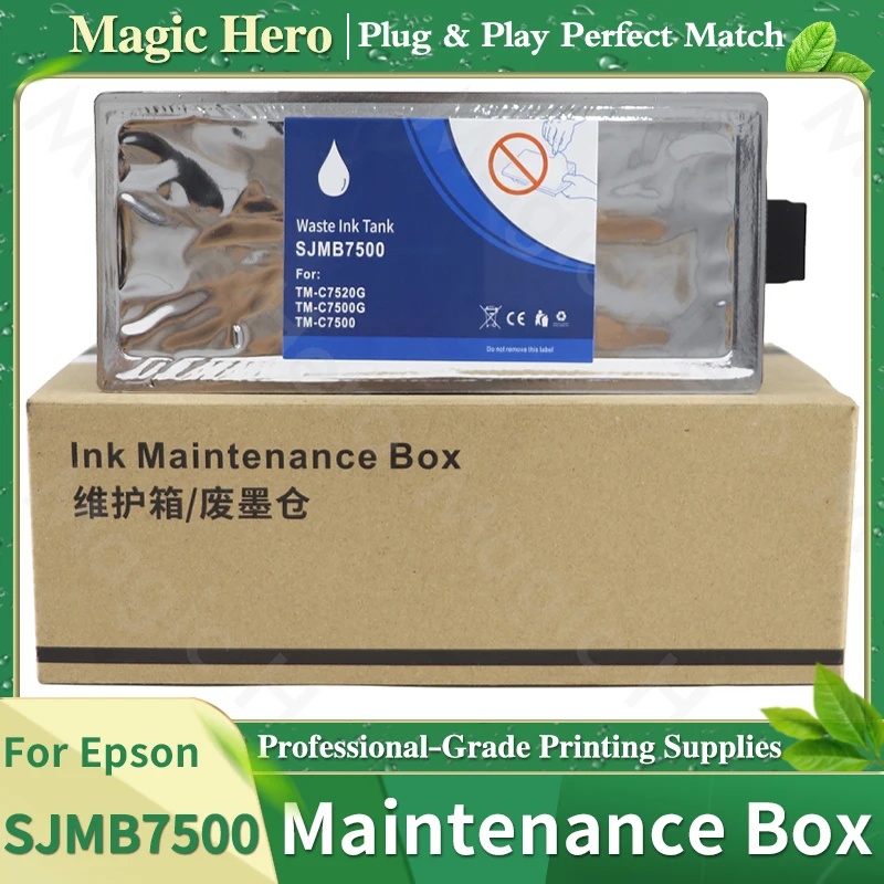 SJMB7500 C7500 C33S020596 Maintenance Box For Epson ColorWorks TM-C7500 TM-C7500G TM-C7510 TM-C7520 TM-C7510G TM-C7520G Printer
SJMB7500 C7500 C33S020596 Maintenance Box For Epson ColorWorks TM-C7500 TM-C7500G TM-C7510 TM-C7520 TM-C7510G TM-C7520G Printer