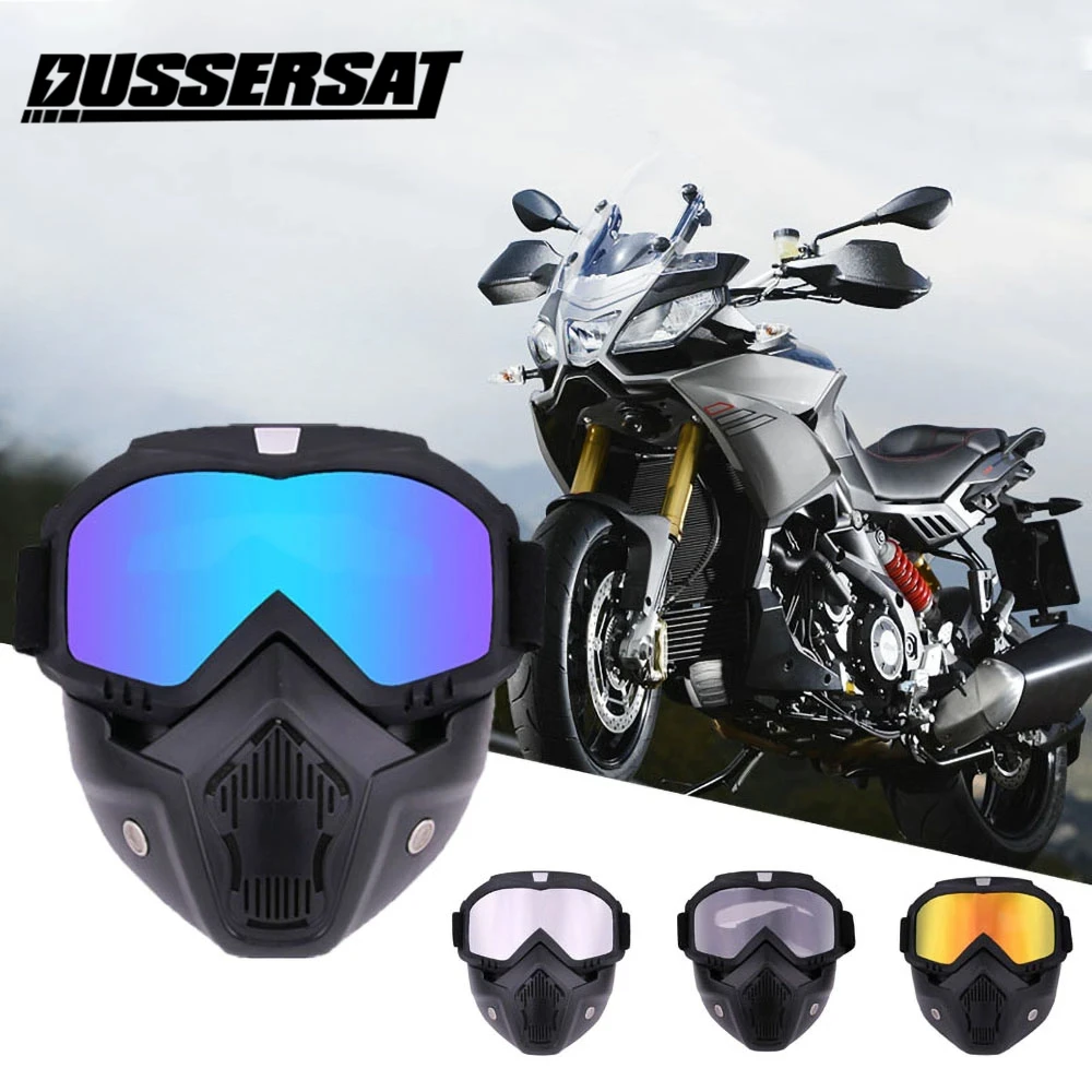 Motorcycle UV Protective Goggles High Definition Windproof Dustproof Breathable Full Face Protective Off-road Mask
Motorcycle UV Protective Goggles High Definition Windproof Dustproof Breathable Full Face Protective Off-road Mask
