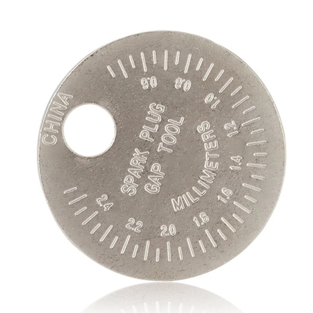 Инструмент для измерения искрового зазора для автомобильного использования. Для калибра 0 6–2 4 мм с литой конструкцией и прямым креплением.
Инструмент для измерения искрового зазора для автомобильного использования. Для калибра 0 6–2 4 мм с литой конструкцией и прямым креплением.