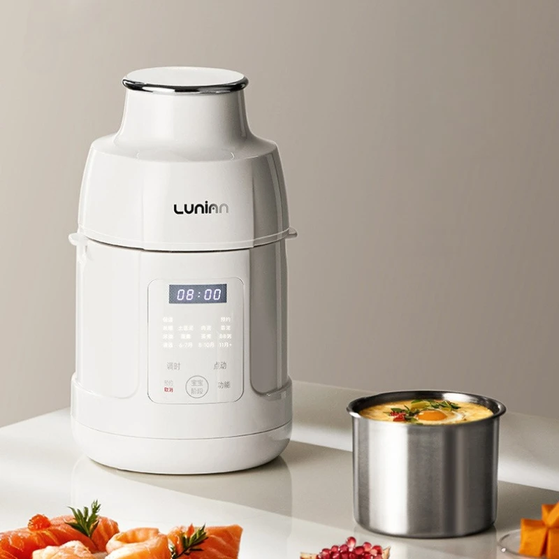 Steam & Grind Baby Food Processor, Auto Stir Porridge Maker, Keep Warm Function, All-Stainless Steel for Infant Rice Paste
Steam & Grind Baby Food Processor, Auto Stir Porridge Maker, Keep Warm Function, All-Stainless Steel for Infant Rice Paste