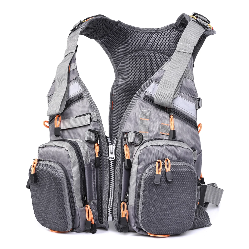Mesh Fly Fishing Vest Multifunction Breathable Backpack Fishing Vest Fast Drying Lure Reel Fishing Gear Vests
Mesh Fly Fishing Vest Multifunction Breathable Backpack Fishing Vest Fast Drying Lure Reel Fishing Gear Vests
