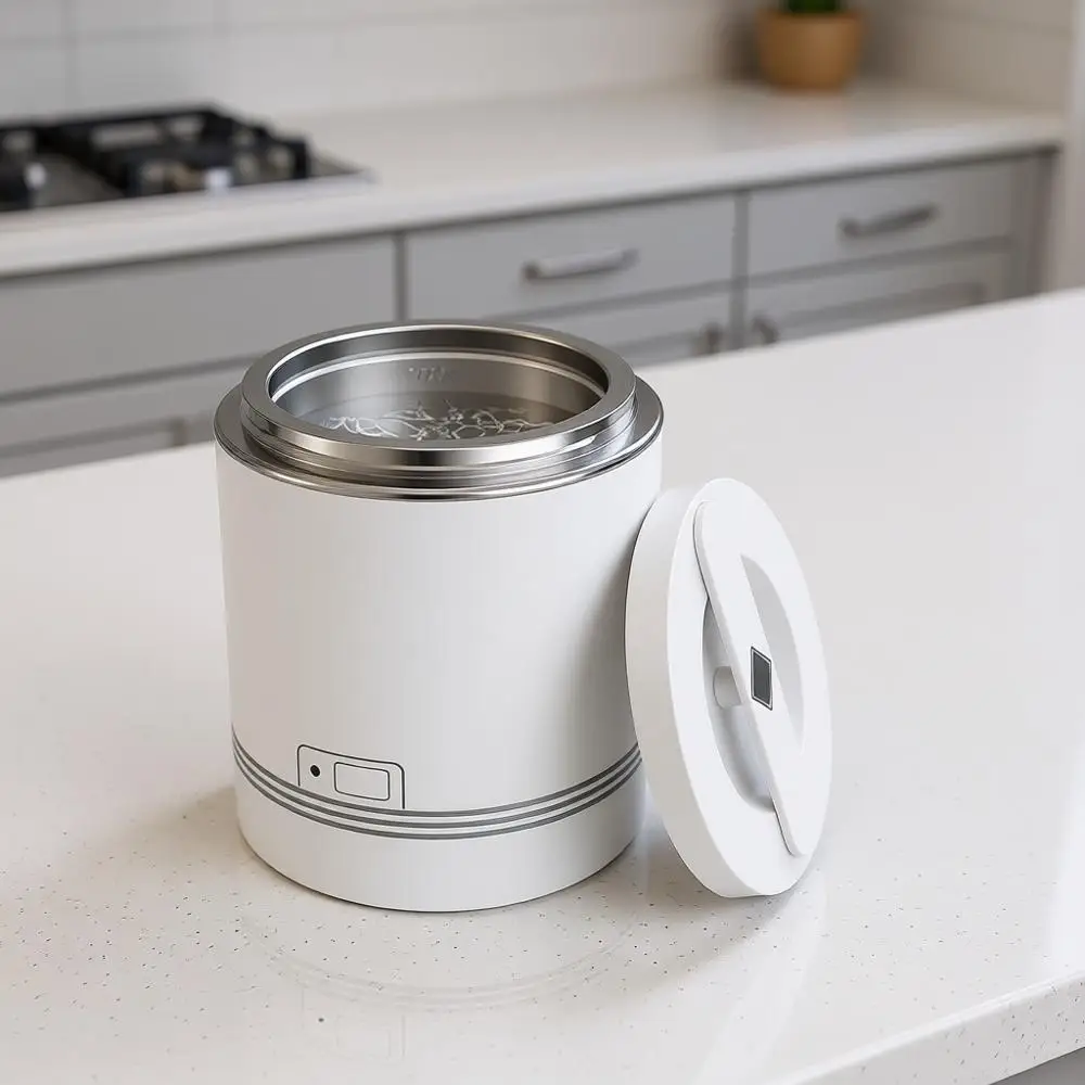 Ультразвуковой очиститель 7.4 унции (220 мл) 42 кГц для ретейнеров, зубных протезов и монет - белый
Ультразвуковой очиститель 7.4 унции (220 мл) 42 кГц для ретейнеров, зубных протезов и монет - белый