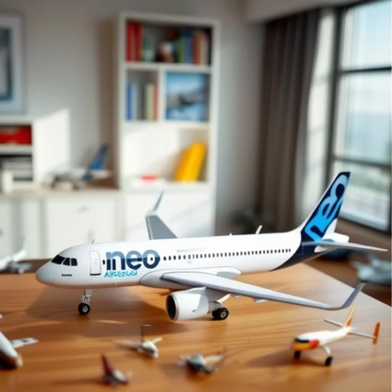 Diecast Airplanes A320 Airplane Model 1:80 Scale 47cm Prototype Airlines Plane Model With 320NEO Working Lights Display Toy
Diecast Airplanes A320 Airplane Model 1:80 Scale 47cm Prototype Airlines Plane Model With 320NEO Working Lights Display Toy