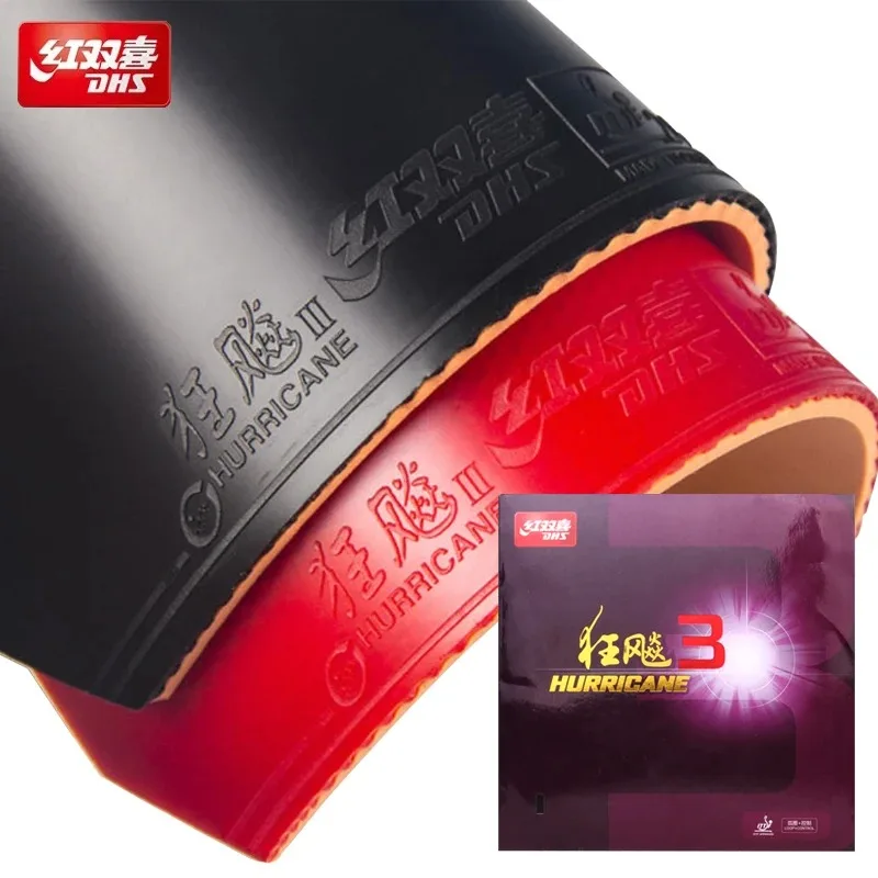 DHS Hurricane 3 3-50 Sticky Table Tennis Rubber Pips-in Control Loop ITTF Standard Professional Ping Pong Sponge for Fast Attack
DHS Hurricane 3 3-50 Sticky Table Tennis Rubber Pips-in Control Loop ITTF Standard Professional Ping Pong Sponge for Fast Attack
