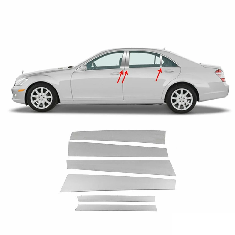 6 шт., отделка стопора для окна автомобиля Mercedes S-Class W221 2007-2013
6 шт., отделка стопора для окна автомобиля Mercedes S-Class W221 2007-2013