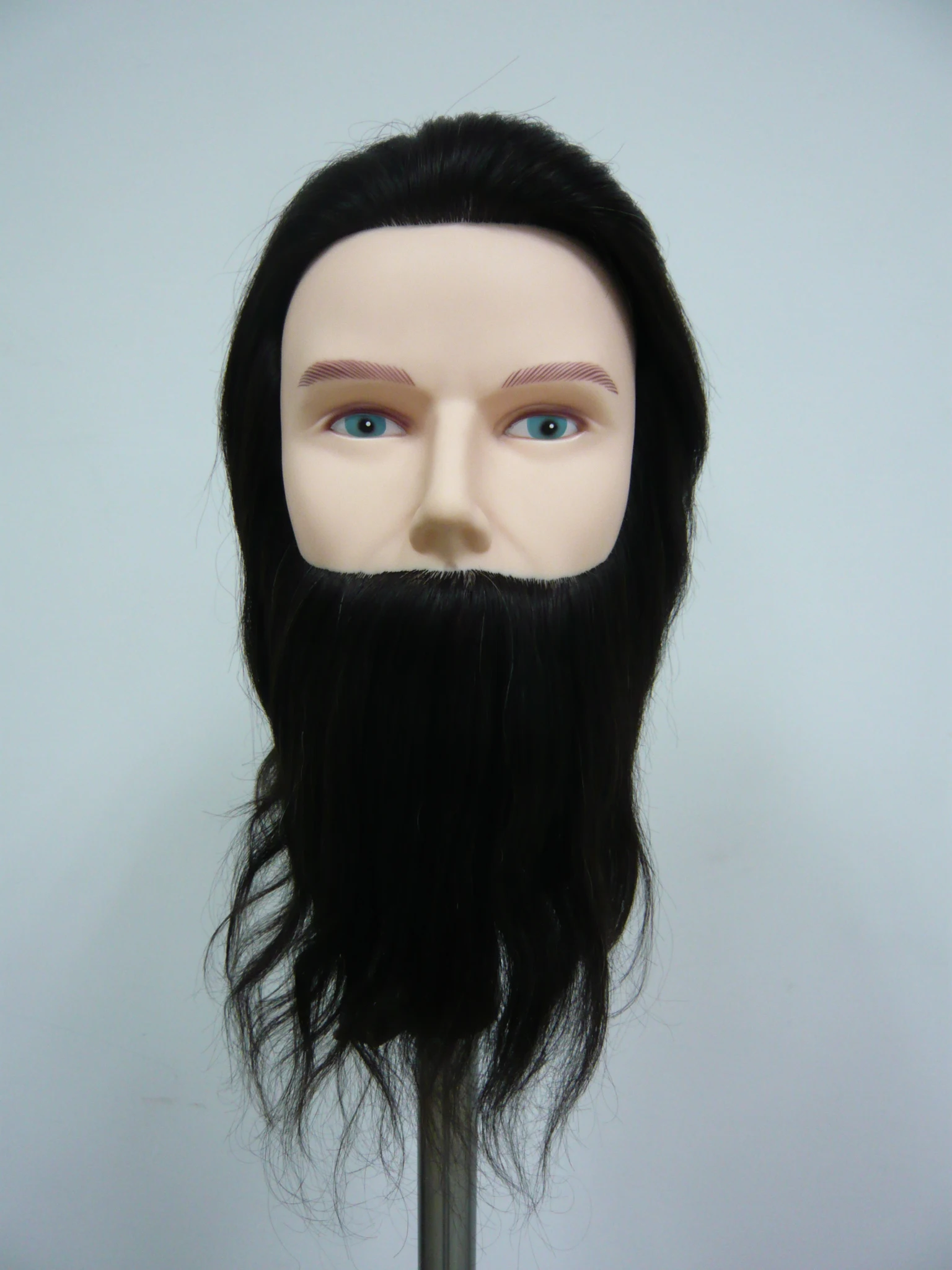 Mannequin-Head with 100% Human hair 20cm Male Mannequin Styling Training head Hairdressing Head Manikin Wig Head Doll
Mannequin-Head with 100% Human hair 20cm Male Mannequin Styling Training head Hairdressing Head Manikin Wig Head Doll