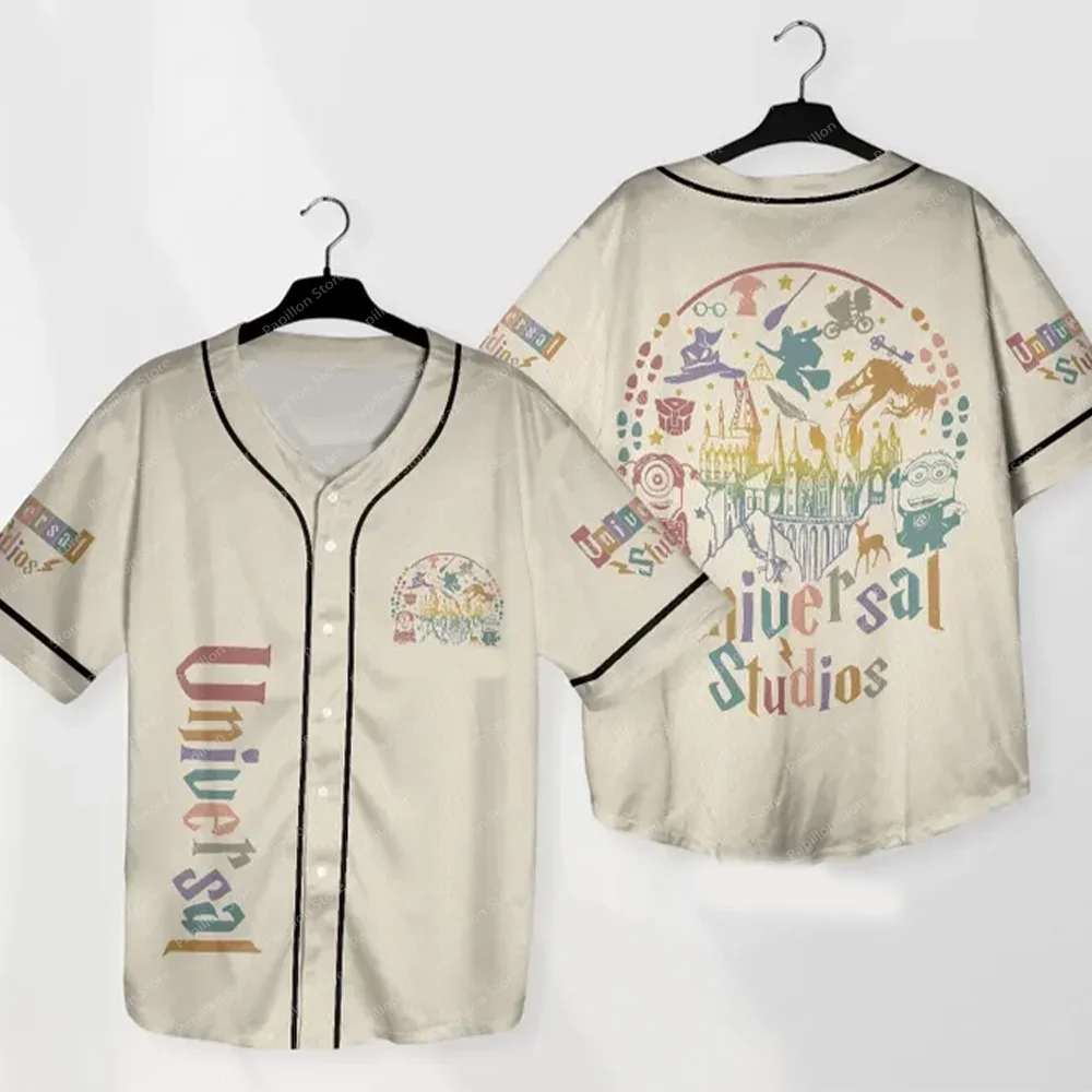 2025 Disney Universal Studio Vintage Characters Baseball Jersey Tee Casual Tops Clothes Girls T Shirt Gift Kids Adults New Y2k
2025 Disney Universal Studio Vintage Characters Baseball Jersey Tee Casual Tops Clothes Girls T Shirt Gift Kids Adults New Y2k