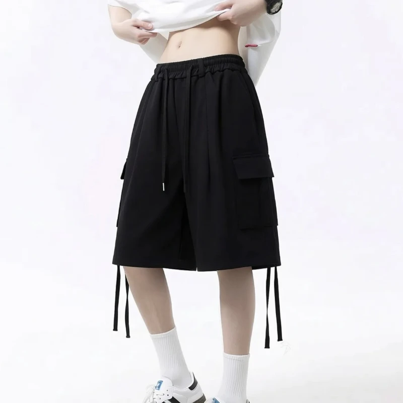 Japanese Style Cargo Shorts Men Summer High Street Baggy Multi-Pockets Shorts Man High Street Fashion Loose Overalls Shorts Male
Japanese Style Cargo Shorts Men Summer High Street Baggy Multi-Pockets Shorts Man High Street Fashion Loose Overalls Shorts Male