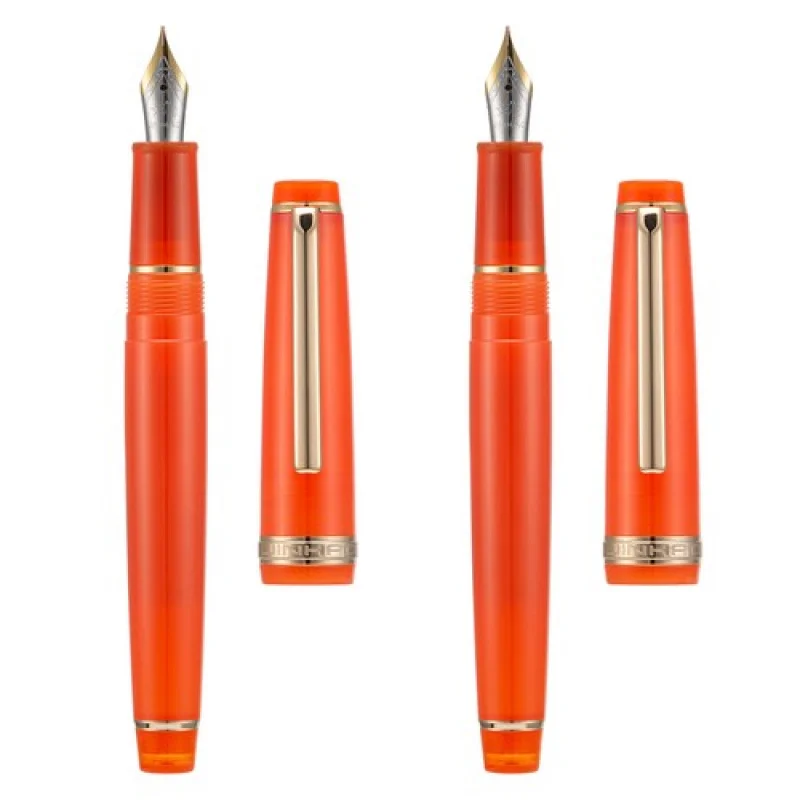 A + 2 шт. Перьевая ручка Jinhao 82, перо EF и F, прозрачный оранжевый с золотым зажимом
A + 2 шт. Перьевая ручка Jinhao 82, перо EF и F, прозрачный оранжевый с золотым зажимом