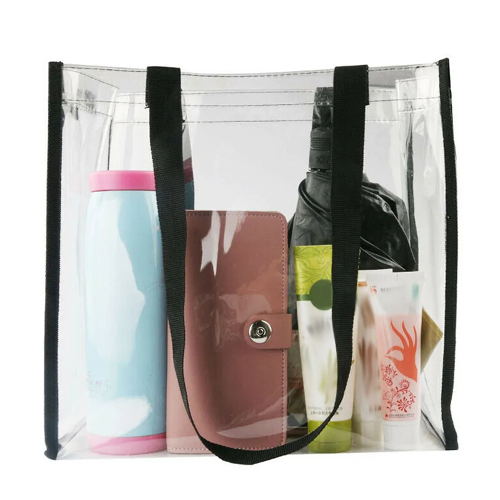 Transparent Waterproof PVC Nylon ganizer for Travel Reusable Cosmetics Bag Tote H held Storage Container
Transparent Waterproof PVC Nylon ganizer for Travel Reusable Cosmetics Bag Tote H held Storage Container