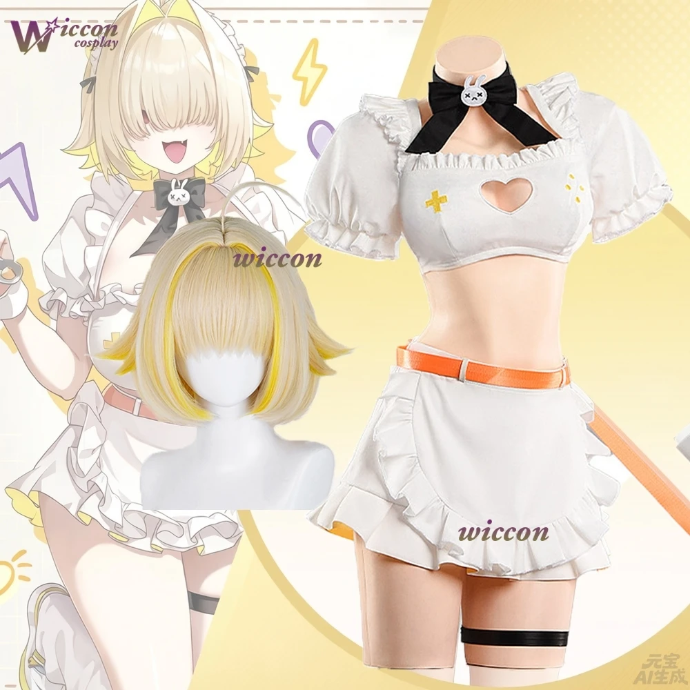 Goddess of Victory Eleg maid outfit anime Nikkke Cosplay Anime Wig Sexy maid costume Halloween cosplay set
Goddess of Victory Eleg maid outfit anime Nikkke Cosplay Anime Wig Sexy maid costume Halloween cosplay set