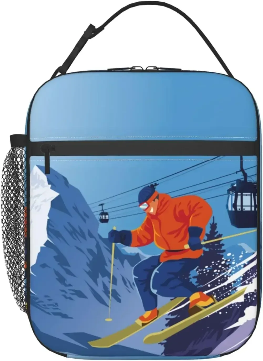 Многоразовый Ланч-бокс Snow Mountain для катания на лыжах, изолированный герметичный Ланч-бокс с портативной сумкой-тоутом для работы, офиса, пикника, путешествий
Многоразовый Ланч-бокс Snow Mountain для катания на лыжах, изолированный герметичный Ланч-бокс с портативной сумкой-тоутом для работы, офиса, пикника, путешествий