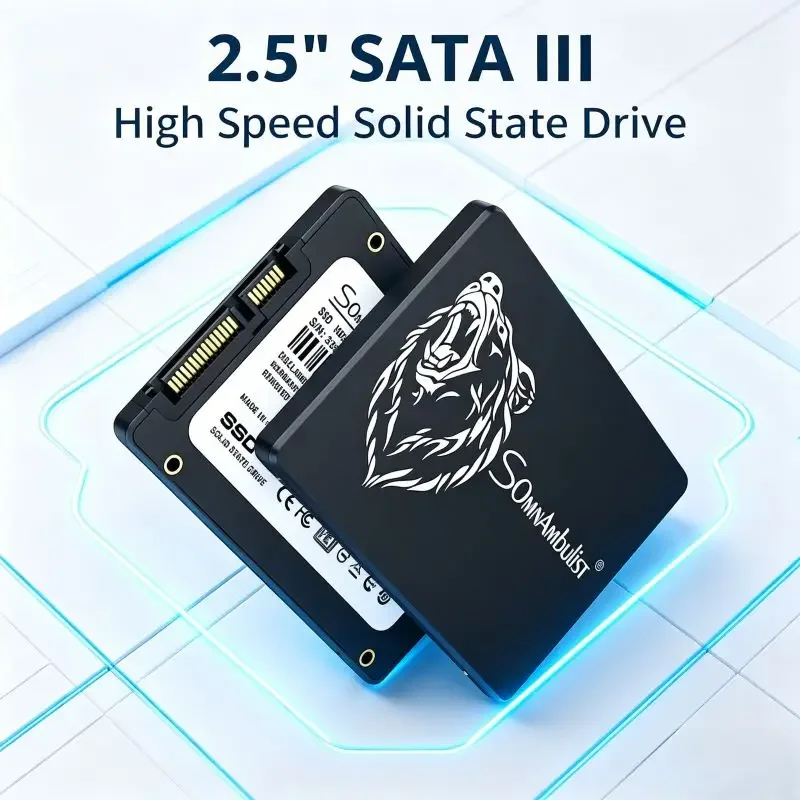 Mainstream Notebook Desktop Compatible Premium SomnAmbulist 2.5 Inch SATA3 SSD Comes With Diverse Available Options
Mainstream Notebook Desktop Compatible Premium SomnAmbulist 2.5 Inch SATA3 SSD Comes With Diverse Available Options