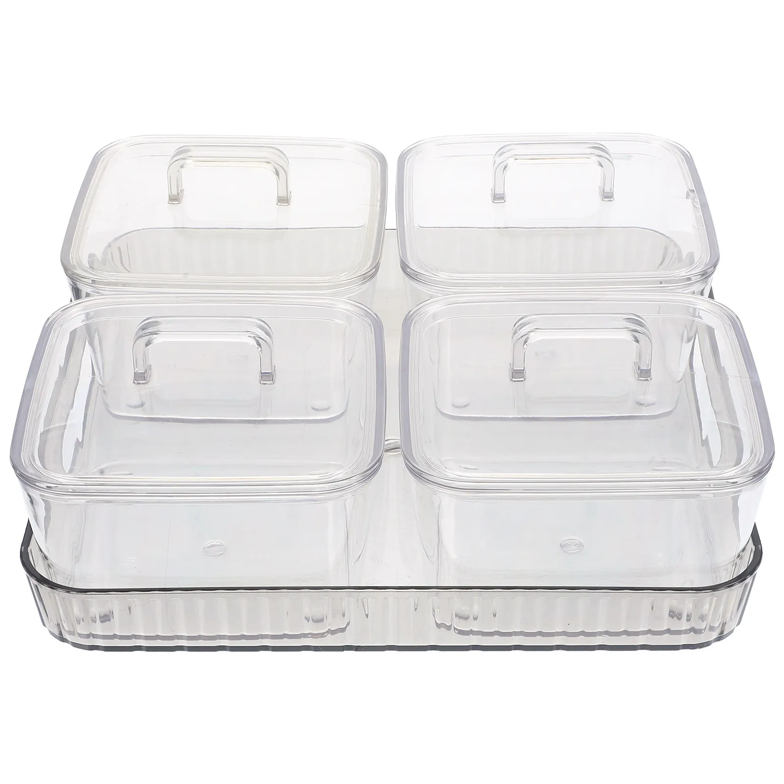 1Set European Style Fruit Snack Serving Box with Multiple Compartments Large Capacity Transparent Decorative Dessert Plate
1Set European Style Fruit Snack Serving Box with Multiple Compartments Large Capacity Transparent Decorative Dessert Plate