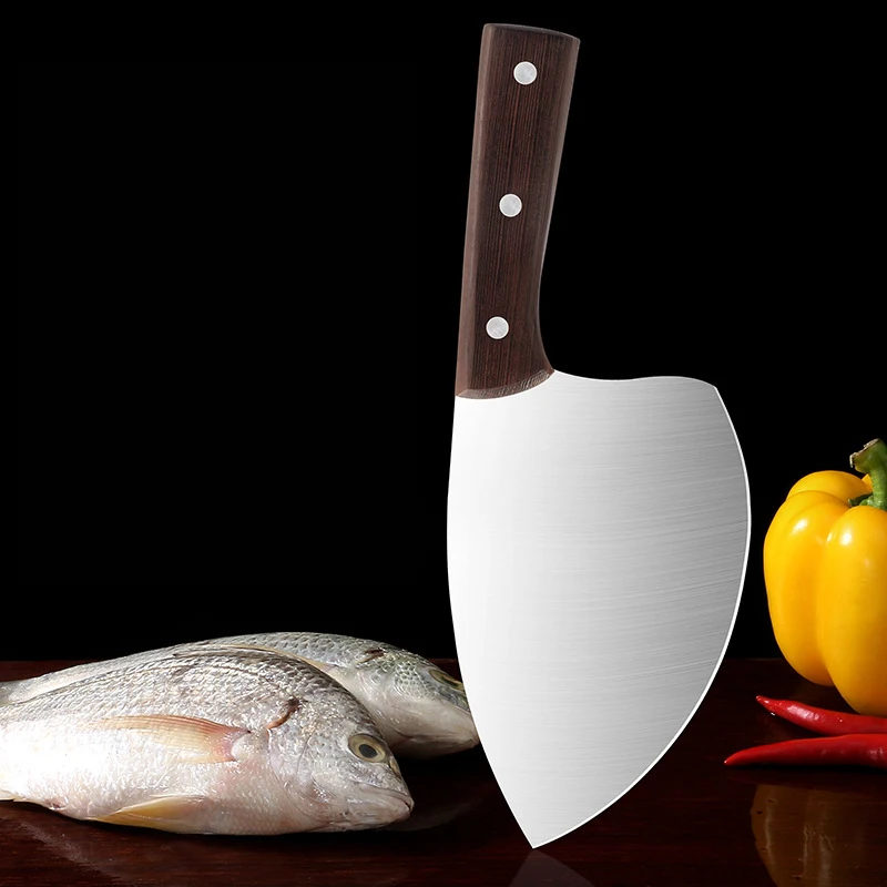 Professional aquatic knife Cutting knife Multi-functional stainless steel knife Kitchen accessories Fillet knife Chef's knife
Professional aquatic knife Cutting knife Multi-functional stainless steel knife Kitchen accessories Fillet knife Chef's knife