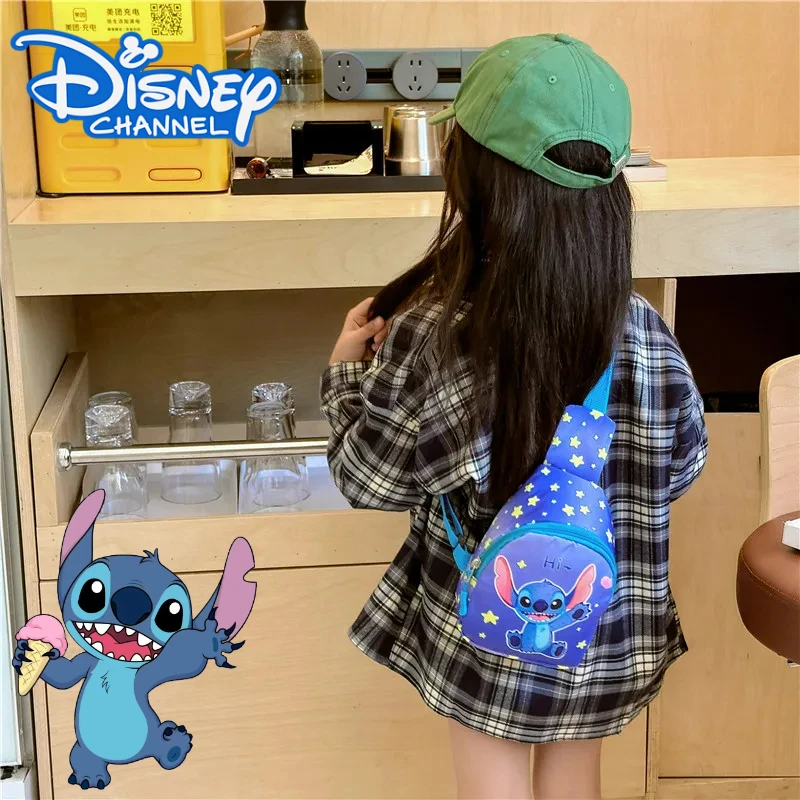 Disney Stitch Chest Pack Cartoon Figure Kawaii Children‘s Crossbody Shoulder Bags Casual School Kids Spring Outing Storage Gifts
Disney Stitch Chest Pack Cartoon Figure Kawaii Children‘s Crossbody Shoulder Bags Casual School Kids Spring Outing Storage Gifts
