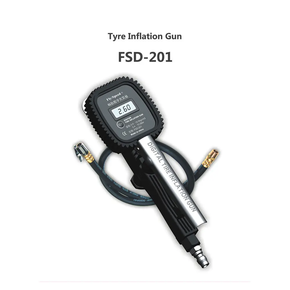 High Precision Digital Display Tire Inflation Tool LCD Display Car Tire Inspection Gun With Pressure Detection Function
High Precision Digital Display Tire Inflation Tool LCD Display Car Tire Inspection Gun With Pressure Detection Function