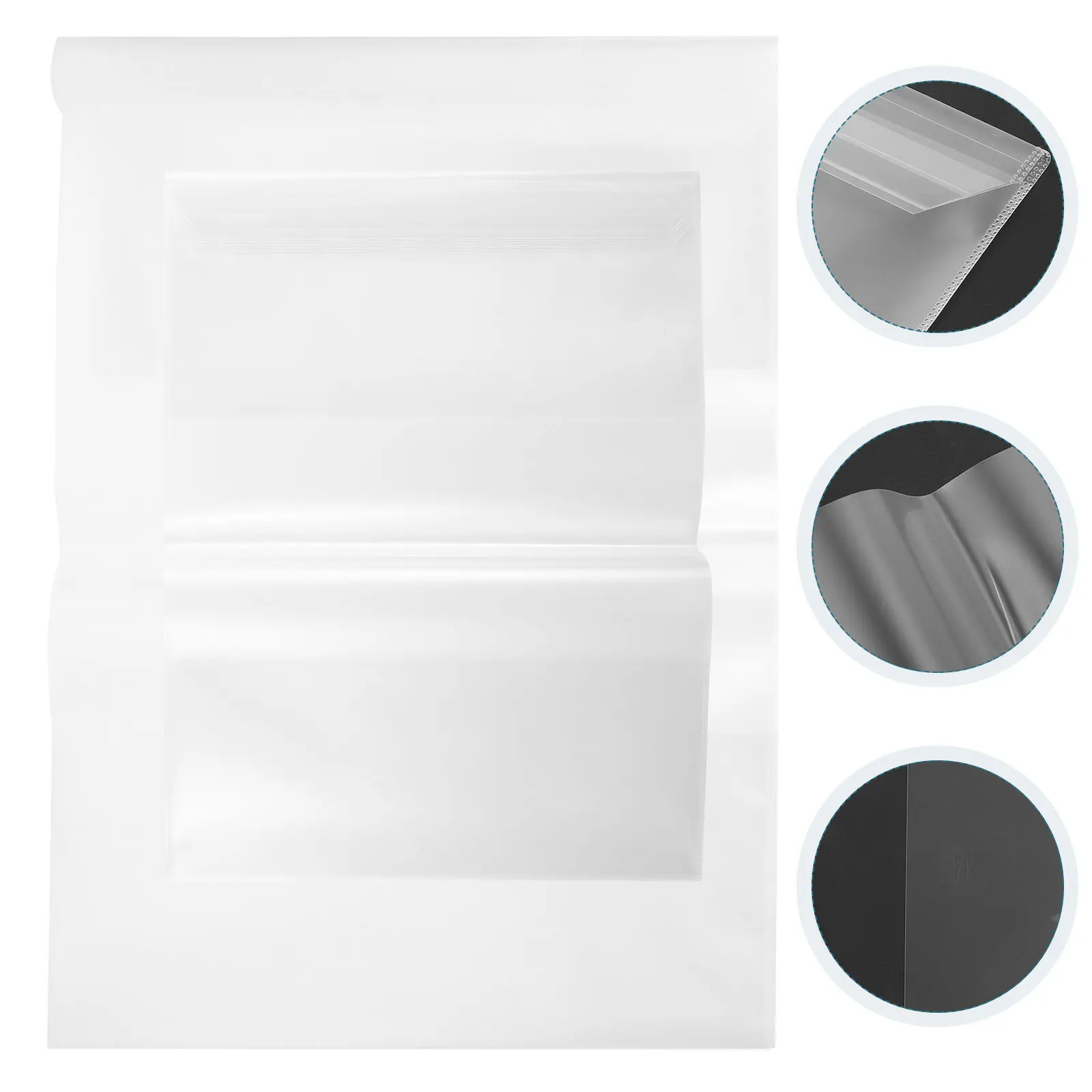 20Pcs Premium PP Transparent Notebook Cover Clear Book Protector Reusable Scrapbook Protection Sleeve for Students School Office
20Pcs Premium PP Transparent Notebook Cover Clear Book Protector Reusable Scrapbook Protection Sleeve for Students School Office