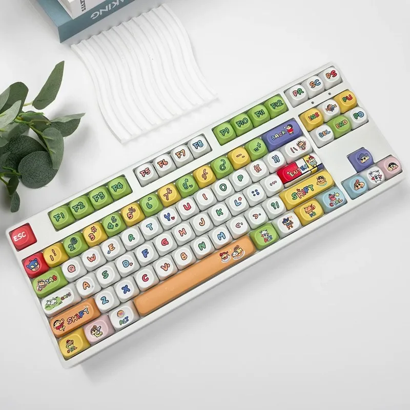 Crayon Shin-chan Mechanical Keyboard Cute 87 Keys Wired Gaming Keyboard Single Color Backlight Chiikawa Keyboard For Computer
Crayon Shin-chan Mechanical Keyboard Cute 87 Keys Wired Gaming Keyboard Single Color Backlight Chiikawa Keyboard For Computer