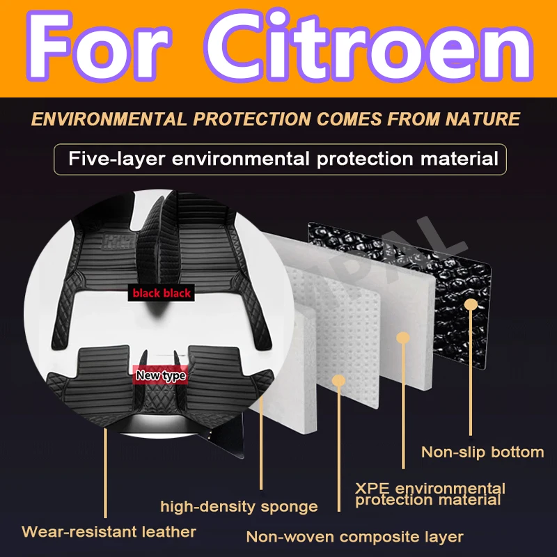 Luxury Vehicle Car Mats Floor For Citroen DS5 C4 Pallas C4 Aircross C5 Aircross Elysee C5 RD C3 Aircross Car Floor Car mats
Luxury Vehicle Car Mats Floor For Citroen DS5 C4 Pallas C4 Aircross C5 Aircross Elysee C5 RD C3 Aircross Car Floor Car mats