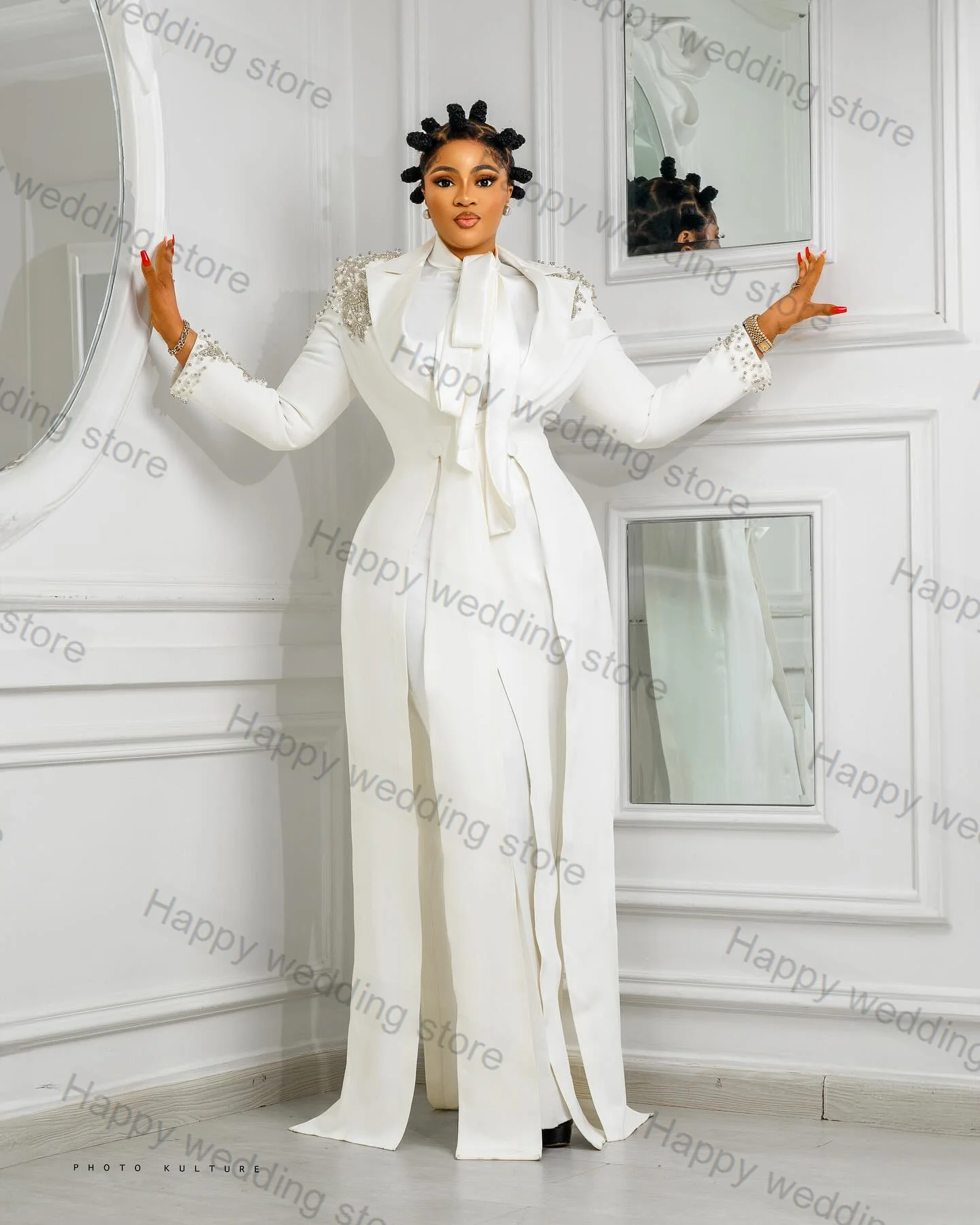 Crystal Women Suit Pants Set 2 Piece Long Split Blazer+Trousers Cotton Formal Office Lady Wedding Tuxedo Tailored Size Jacket
Crystal Women Suit Pants Set 2 Piece Long Split Blazer+Trousers Cotton Formal Office Lady Wedding Tuxedo Tailored Size Jacket