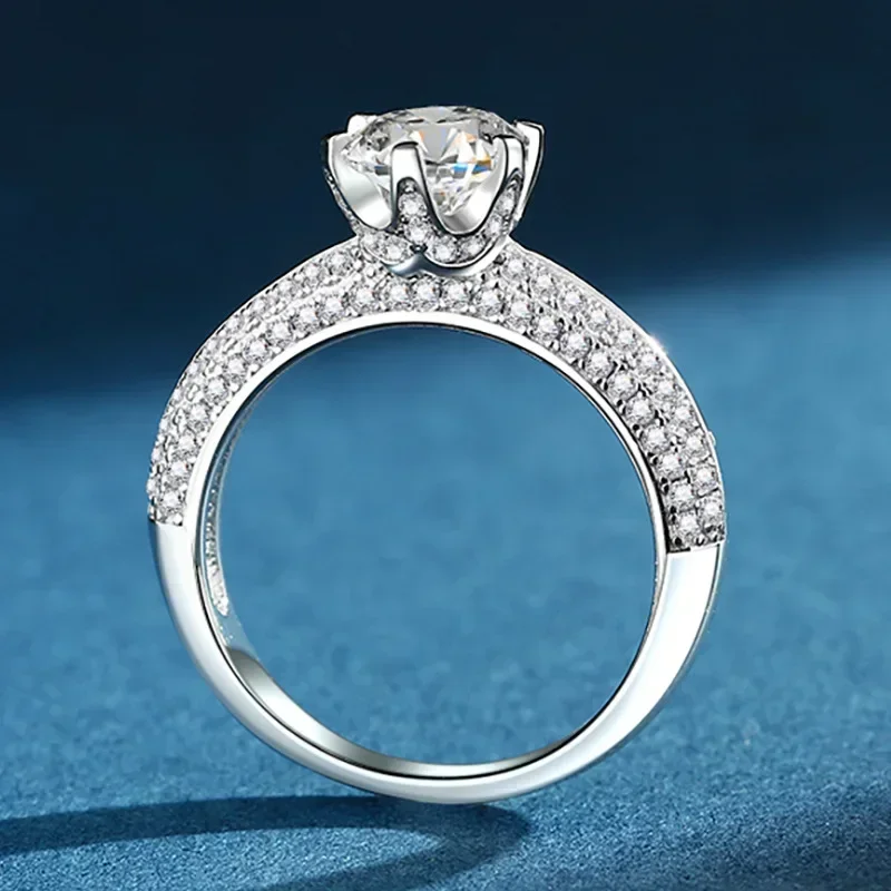 Best Anniversary 1/2Carat Six-pronged VVS1 D Color Moissanite Gift for Women, Quality PT950 Platinum Rings for Lover Wedding
Best Anniversary 1/2Carat Six-pronged VVS1 D Color Moissanite Gift for Women, Quality PT950 Platinum Rings for Lover Wedding