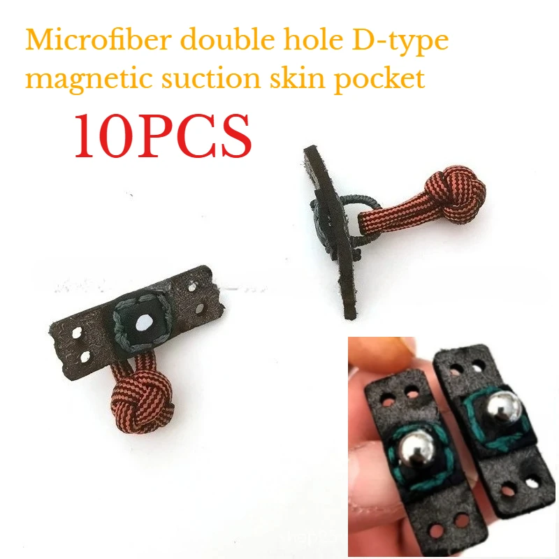 10PCS Microfiber D-ring Magnetic Suction Leather Bag Outdoor Tool Parts Accessories
10PCS Microfiber D-ring Magnetic Suction Leather Bag Outdoor Tool Parts Accessories