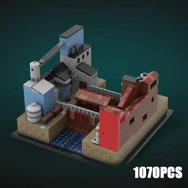 Modular Team Fortress Model Street View Model Moc Building Block Technology Brick DIY Assembly Defense Build Toy Christmas Gift
Modular Team Fortress Model Street View Model Moc Building Block Technology Brick DIY Assembly Defense Build Toy Christmas Gift
