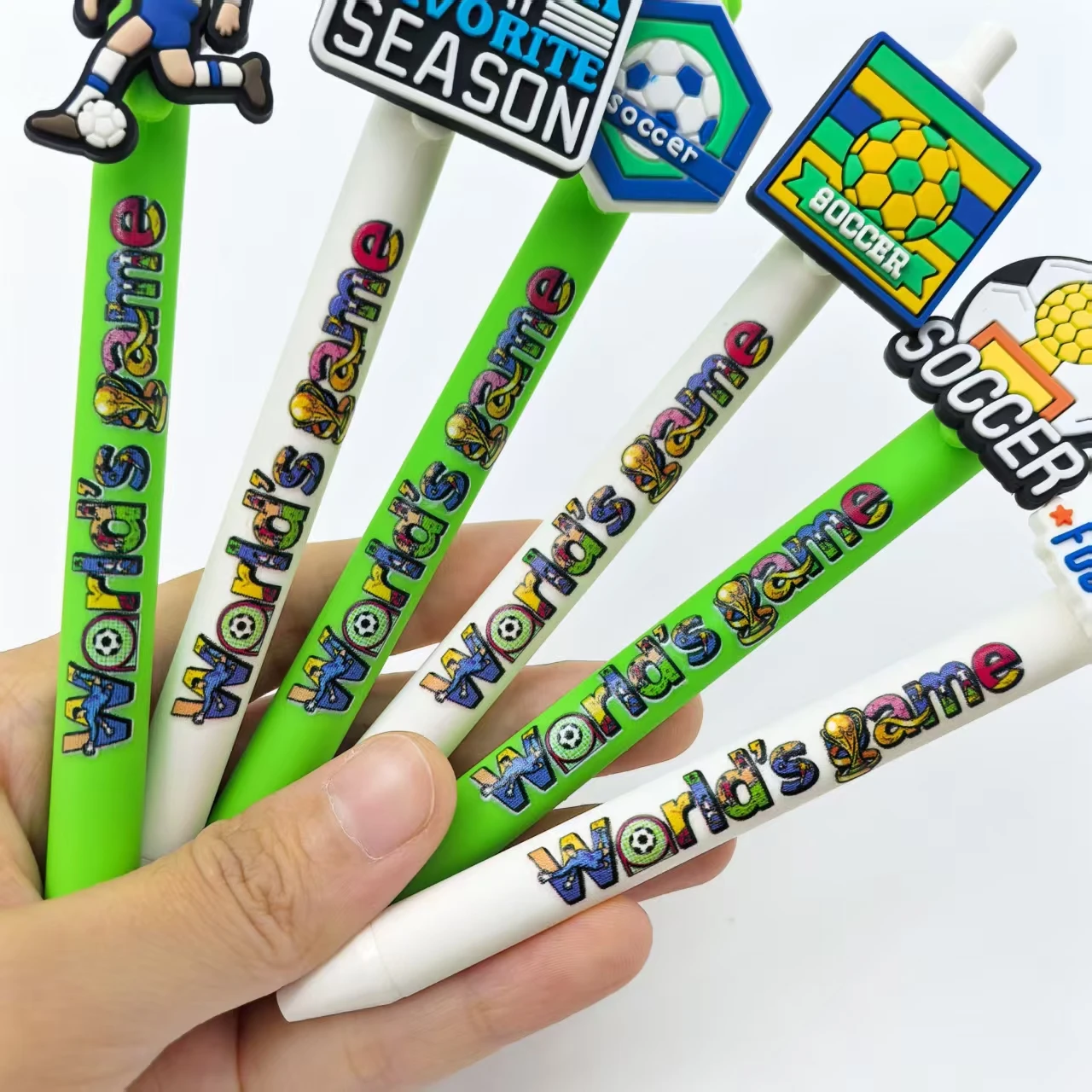 6pcs/14pcs Love Football Ballpoint pen Football Press pen student writing Ballpoint pen
6pcs/14pcs Love Football Ballpoint pen Football Press pen student writing Ballpoint pen