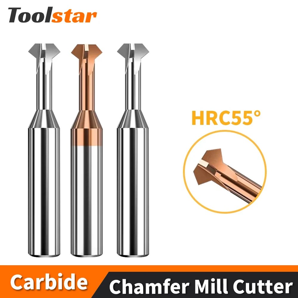 Carbide Chamfer Milling Cutter 60°/90°/120°Tungsten Steel Chamfering Cutter Upper Lower Chamfer for Metal CNC End Mills
Carbide Chamfer Milling Cutter 60°/90°/120°Tungsten Steel Chamfering Cutter Upper Lower Chamfer for Metal CNC End Mills