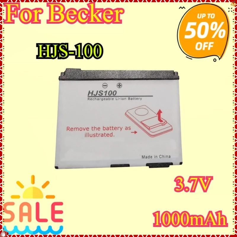 New Replacement Battery HJS100 For Becker HJS100 HJS-100 M015 GPS 338937010208 1000mAh
New Replacement Battery HJS100 For Becker HJS100 HJS-100 M015 GPS 338937010208 1000mAh