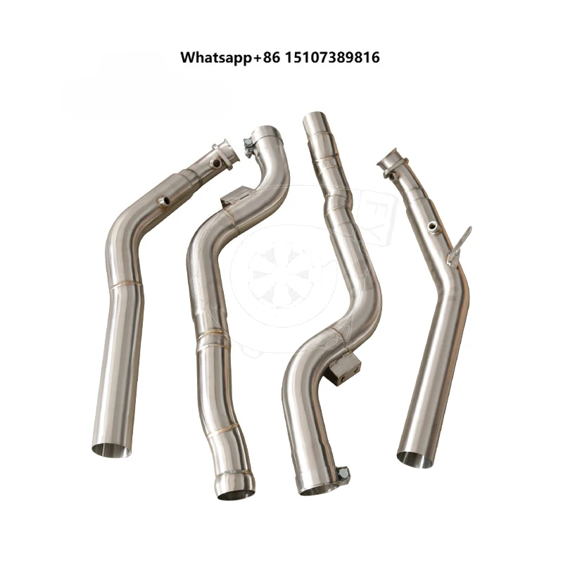 Exhaust Downpipe for W218 CLS63 M157 M278 5.5 TWIN-TURBO 4matic 2013-2017
Exhaust Downpipe for W218 CLS63 M157 M278 5.5 TWIN-TURBO 4matic 2013-2017