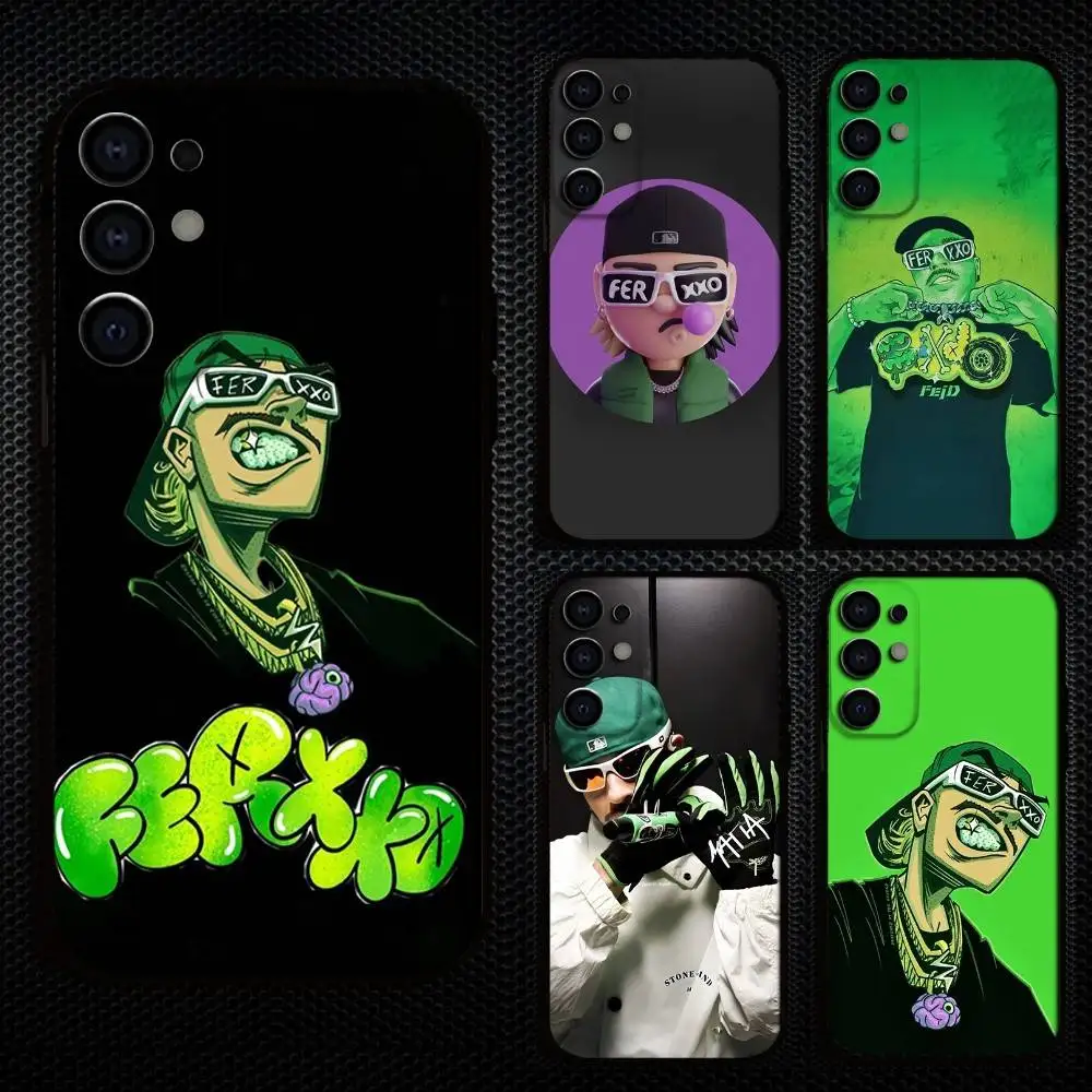 Singer F-Feid F-Ferxxo S-SlXDO Phone Case For Samsung S25,S24,S21,S22,S23,S30,Ultra,S20,Plus,Fe,Lite,Note,10,9,5G Black Cover
Singer F-Feid F-Ferxxo S-SlXDO Phone Case For Samsung S25,S24,S21,S22,S23,S30,Ultra,S20,Plus,Fe,Lite,Note,10,9,5G Black Cover