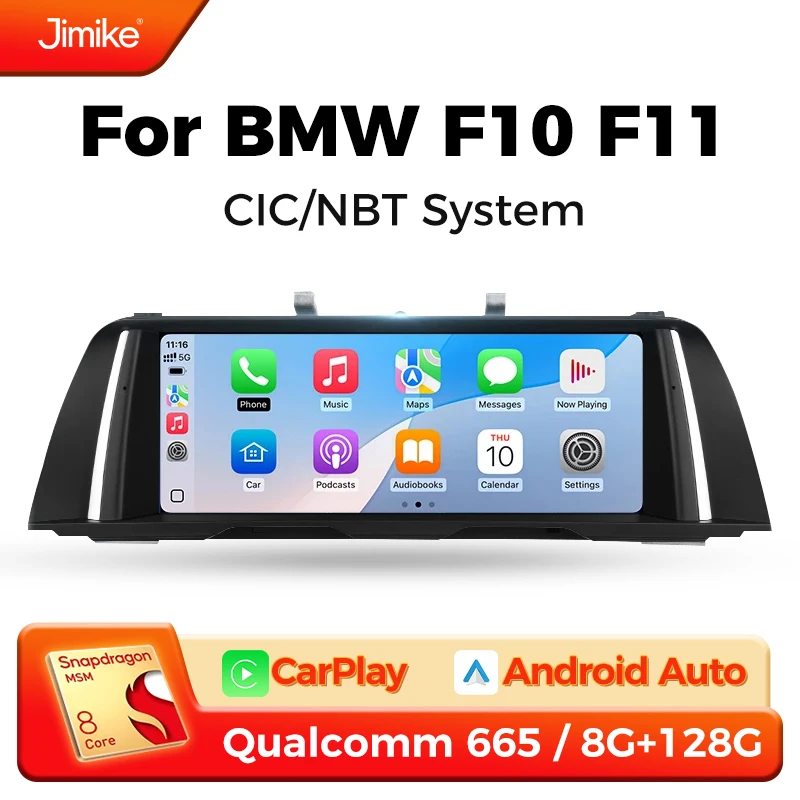 Автомобильный радиоприемник с Bluetooth 10,25 дюйма для BMW F10 F11 5 серии, беспроводной Apple Carplay, Android Auto, мультимедийный экран, планшетное видео
Автомобильный радиоприемник с Bluetooth 10,25 дюйма для BMW F10 F11 5 серии, беспроводной Apple Carplay, Android Auto, мультимедийный экран, планшетное видео